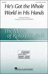 He's Got the Whole World in His Hands Three-Part Treble choral sheet music cover Thumbnail